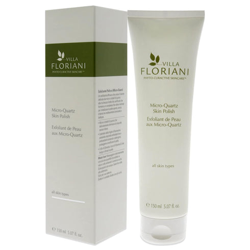 Villa Floriani Micro Quartz Skin Polish Women Scrub 5.07 oz, (I0106607) for Exfoliating Skin