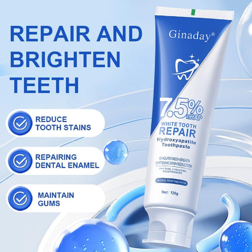 HuaQing (1) Hydroxyapatite Toothpastes, Effectively to Mineralizing Cleaning Remineralizing Gum Hydroxyapatite