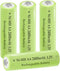 Teneyuuo AA 1.2 V NiMH 2400mAh Household Devices Double A Rechargeable Batteries,4 Packs
