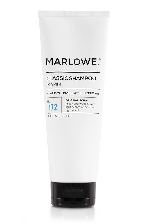 No.172 Classic Mens Shampoo | 8 Fl Oz | Clarifies, Invigorates & Refreshes Hair with Argan Oil & Coconut Oil