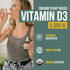 Plant-D3 D3 5000 D3 200% 100% (1oz Organic Vitamin IU - Vegan, Max Strength Sublingual Liquid Drops - Higher Absorption