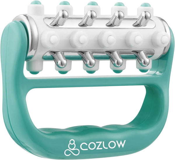 COZLOW MyoRelease Lymphatic Drainage Massager (Green), Handheld Massage Tool for Fascia Release