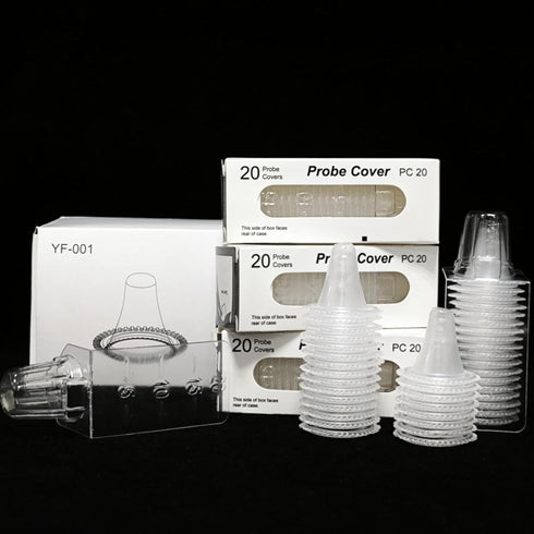 400pcs Ear Thermometer Probe Covers, Thermometer Covers for All Braun Ear Thermometer Models Digital Thermometers Disposable Covers