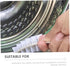 ULTECHNOVO Rolling Washing Machine Cleaning Brush, 3pcs Durable Nylon Small Brush for Washer Dryer
