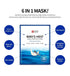 SNP 12 Pcs Variety Ampoule Mask Set - Bird's Nest, Gold Mask with Collagen, Diamond Best Gift for Korean Skincare