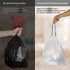 Small Trash Bags, 1.2 Gallon, 75 Counts, Black Drawstring Trash Can Liners for Home Kitchen Bedroom