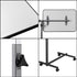 Kcelarec Bed Tray Overbed Table with Wheels, Rolling Tray Tables - Beds Side Table for Laptop, Eating, Rolling Beds