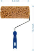 Hanroy Small Sponge Paint Roller 7" for Texture Painting, Fast Pattern Art Tool