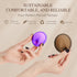 Set 2 YTYOMUR Reusable Menstrual Disc - Soft & Comfortable, Leakproof Menstrual Cup Alternative - of (Large & Small