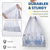 8 Gallon Drawstring Trash Bags, 45 Count, Garbage Bags for Bathroom, Bedroom, Office Wastebasket Liners