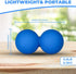 KYKJHEYDD KYKJEYDD Peanut Massage Ball - Double Lacrosse Ball for Deep Tissue Massage & Myofascial Release, Medium