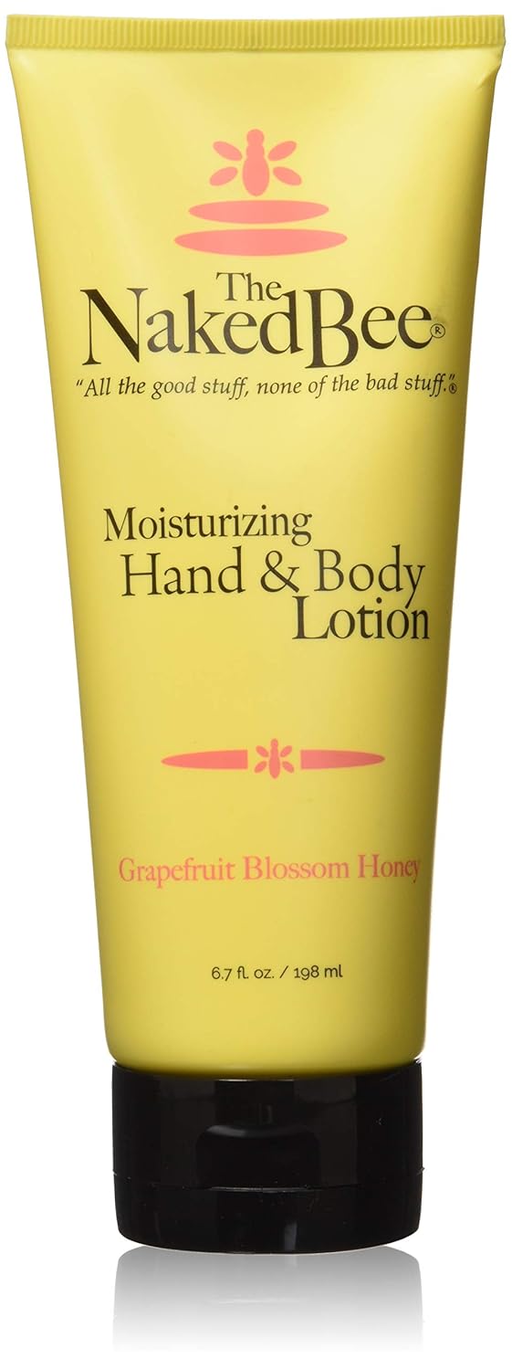 The Naked Bee Moisturizing Hand & Body Lotion, 6.7 Fl Oz, Grapefruit Blossom Honey