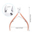 Mudder 3 Packs Cuticle Nippers Cutter Tool - Stainless Steel Nail Cuticle Trimmer Remover with Pointed Blade