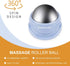 Ice Therapy Massage Roller Ball, Manual Massager for Trigger Point, Deep Tissue Massage, Alleviating Muscle Tension