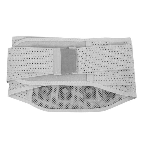 ZJchao Unisex Magnetic Lower Back Brace for Pain Relief, Adjustable Lumbar Support Belt, Breathable Waist Support