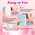 Nail Buffer File with Double Sides, Professional Nail Polishing Block 1000/4000 Grit Shiner, Pack of 12pcs