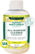 All-Purpose Cleaner Concentrate | Biodegradable Multi-Surface Cleaner | Natural Lemon Essential Oil, 8oz makes 128oz