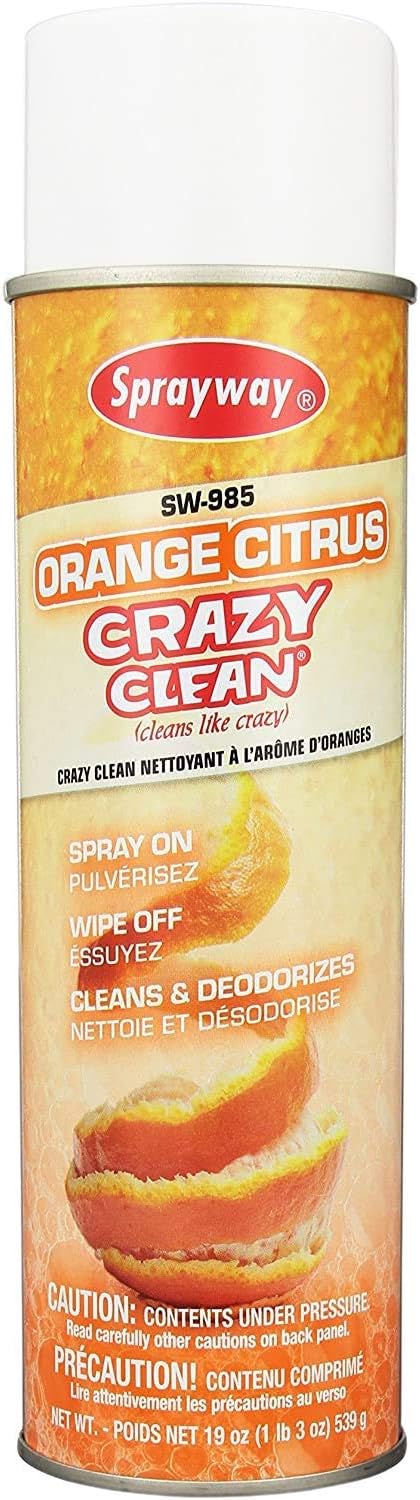 SW985 19oz (985) Sprayway Orange Citrus Crazy Clean
