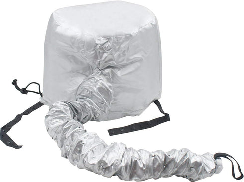 Portable Hair Dryer Bonnet Attachment - Hair Styling, Color, and Conditioning, Silver