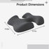 Vestamore T-Shape Chest Support Pillow, for Massage Bed and Beauty Salon, Memory Foam Face Down Pillow, Sweatshirt