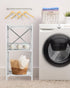 Dryer Sheet Holder - Acrylic Dryer Ball Dispenser Container with Lid for Laundry Pods, Clips, and Sheets