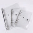 Transparent Press On Nail Organizer, Storage Book with Double-sided Tapes for Fake Nails Display Binder
