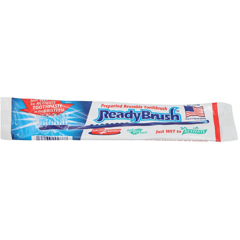 Prepasted Reusable Toothbrush, 30 Pack, Made in the USA