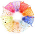 Stratalife 100PCS Organza Bags - Small Sheer Drawstring Bags 4x6 for Jewelry, Party Favors, Wedding Return Gifts
