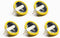 EEMB 5PCS LIR2032H 70mah 3.7V Rechargeable Lithium-ion Coin Button Cell Batteries with Solder Tabs