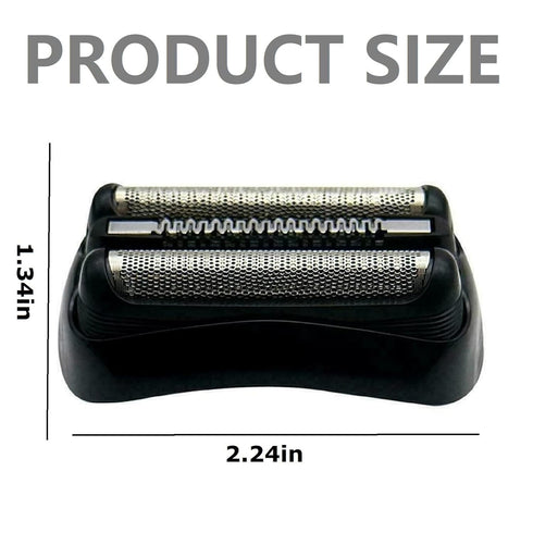 Series 3 32B Replacement Shaver Head for Braun, Foil & Cutter Razor Replacement Head, Compatible with Braun 301S, 310S, 320S, 330S, 340S, 360S, 3000S, 3010S, 3020S, 30S, 3040, 350CC, 370CC, 3050CC
