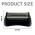 Series 3 32B Replacement Shaver Head for Braun, Foil & Cutter Razor Replacement Head, Compatible with Braun 301S, 310S, 320S, 330S, 340S, 360S, 3000S, 3010S, 3020S, 30S, 3040, 350CC, 370CC, 3050CC