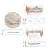 Bachelorette Party Favor Set Bride Spa Headband Bride Headband and Bridesmaid Headband Skincare Headbands for Women Cute Bow Head Bands Party Supplies (1 bride+ 7 Light coffee)