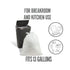 Perk PK56749 13 Gallon Kitchen Trash Bag, Low Density 0.9 Mil