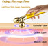 Yeamon 2 in 1 Golden Facial Electric Face Massager, 3D Roller and T Shape Arm Eye Nose Massager Skin Care Tool