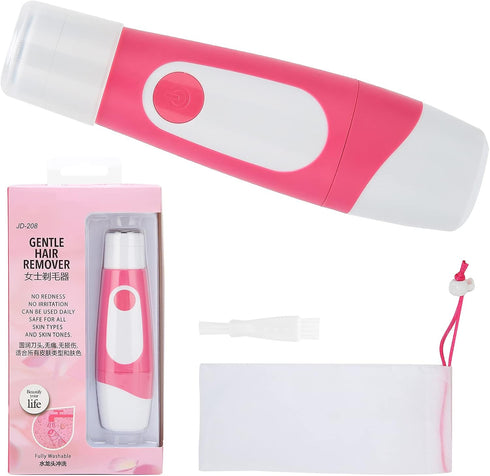 Painless Electric Hair Remover for Men and Women, Gently Removes Body Hair