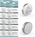 CR1632 Battery 3V Lithium 10 Count Pack for Car Key Fob, Keyless Remote, Sensors - CR 1632 Coin Cell Batteries