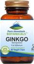 Ginkgo Biloba Capsules, Kosher Vegan, 400mg Ginkgo Biloba Leaf and Extract Supplement
