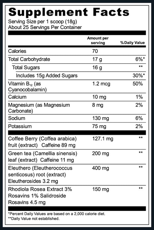 Vega Sport Pre-Workout Energizer - Berry Powder for Energy and Focus, Vegan, 1.1 lbs