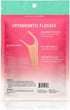 Orthodontic Flossers for Braces, Mint Flavor Dental Floss Picks, 60 Count/Bag, Pink, 1 Pack
