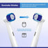 PEPECARE 8 Pack 500 600 1000 2000 2500 3000 5000 7000 Replacement Brush Heads Compatible Toothbrush Heads for Braun