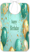 YEGAME Happy Birthday Full-Cover Unisex Adult Bibs with Foldable Crumb Catcher, Waterproof Washable