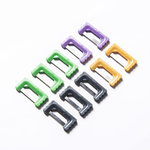 SNAWOP Dental Interproximal Strips, 10PC Orthodontic IPR/IR Strip System for Teeth Polishing Kit