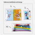 Transparent Mini PVC Makeup Bag, Small Clear Cosmetic Organizer Pouch with Snap Closure for Travel