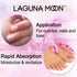 Lagunamoon Cuticle Oil Pen for Nail Care & Growth, Nourish and Moisturize Damaged Nails - Rose, 5 ml