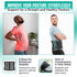 Modvel Back Braces for Lower Back Pain Relief with 6 Stays, Breathable Support Belt for Men/Women, Anti-skid Lumbar