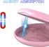 Orthodontic Mouthguard Case, Dental Retainer Case, Aligners Case (Pink)