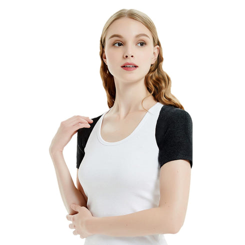 Shoulder Support Brace, Warm Shoulder Protection Elastic Wool Pad for Pain Relief and Injury Recovery
