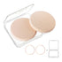 KOOBA 2pcs Round Makeup Sponges with Travel Case, Beauty Face Primer Compact Powder Puff