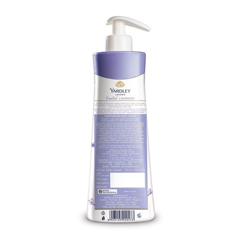 Yardley London English Lavender Hand & Body Lotion for Women, 350ml
