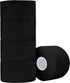 ADMITRY Athletic Tape,5 Pack Black Sports Tape,Strong Stick No Sticky Residue for